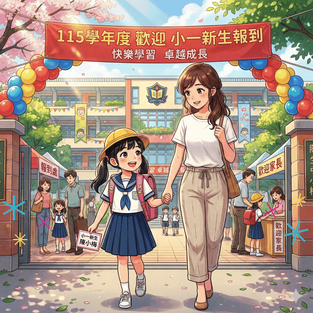 20260305 瑞祥國小115學年度小一新生報到